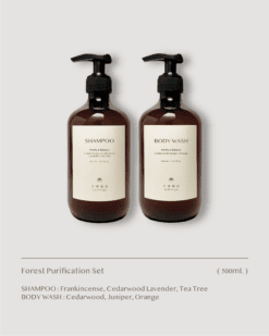 森林淨化組 (大):洗髮露、沐浴露